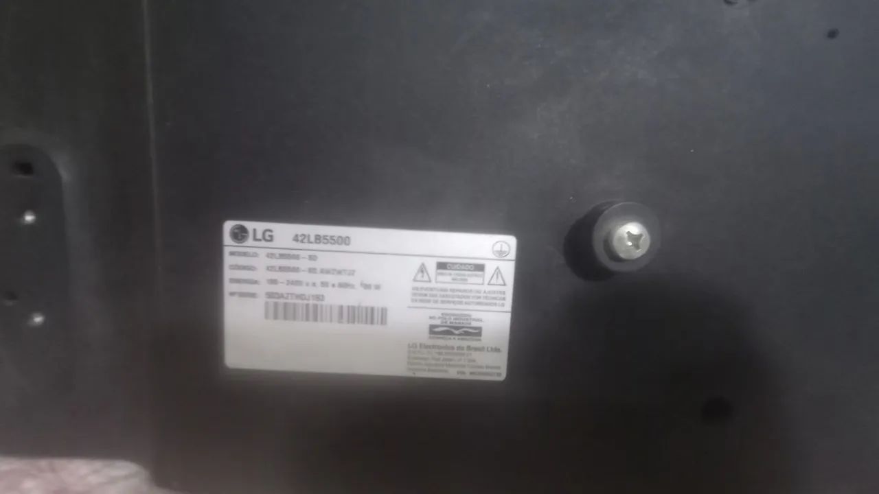 Tv LG 42 polegadas para conserto ou retirada de peças  - Foto 4