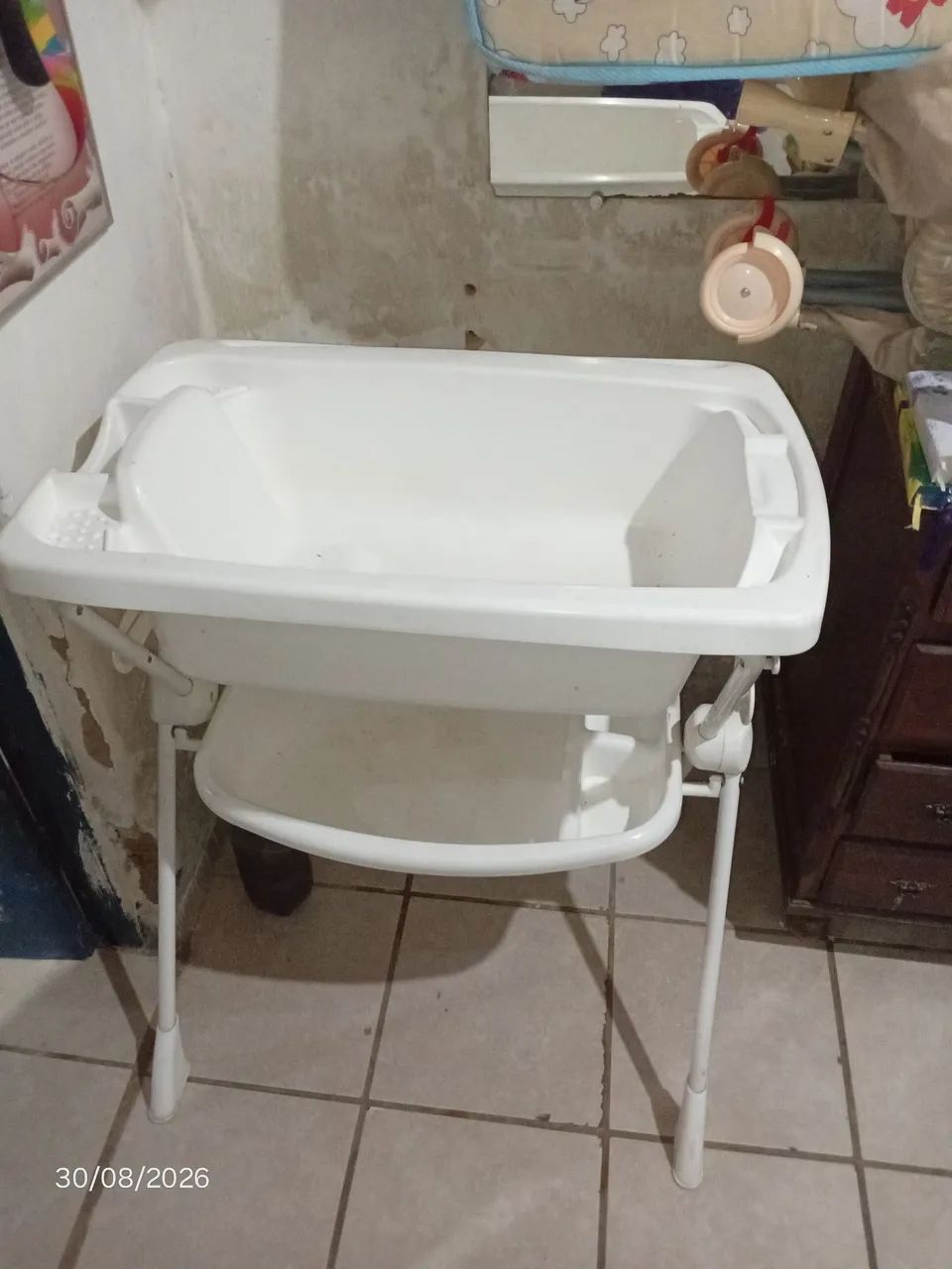 Banheira + suporte 