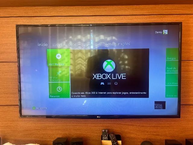 Xbox 360 com kinect e controle - Foto 5