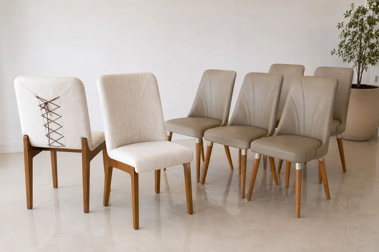 Vendo Mesa de Jantar com 6 cadeiras  - Foto 2
