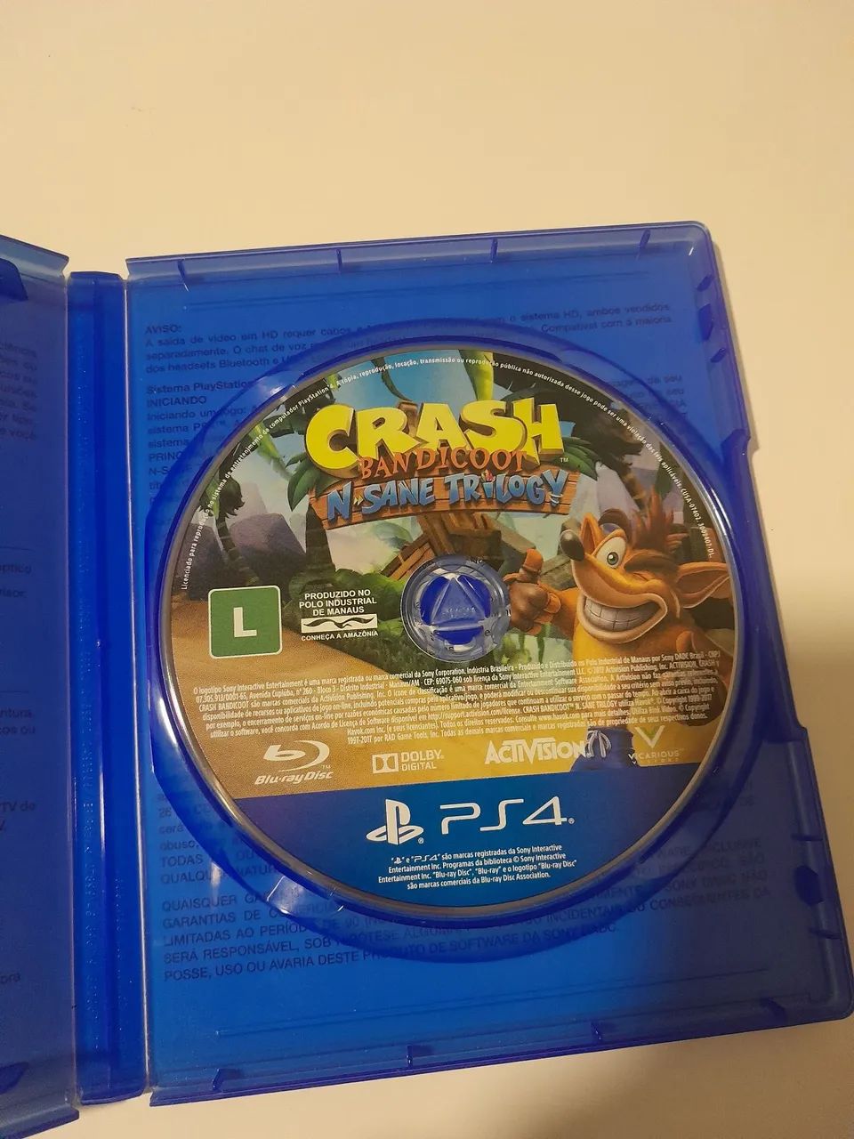 Crash trilogia ps4 original  - Foto 2