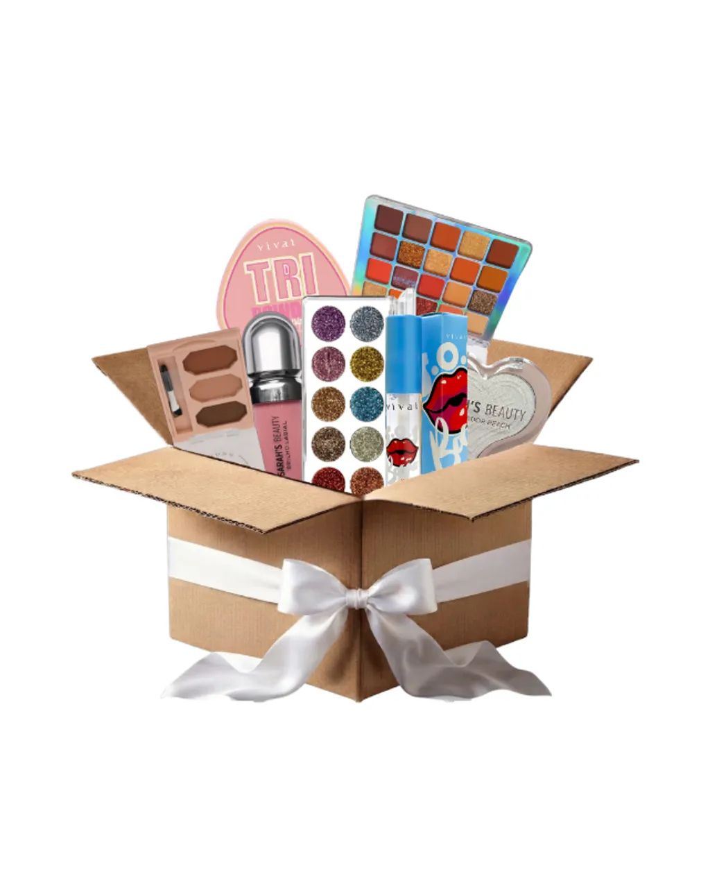 Kit de Maquiagem - 7 Itens Cores Sortidas