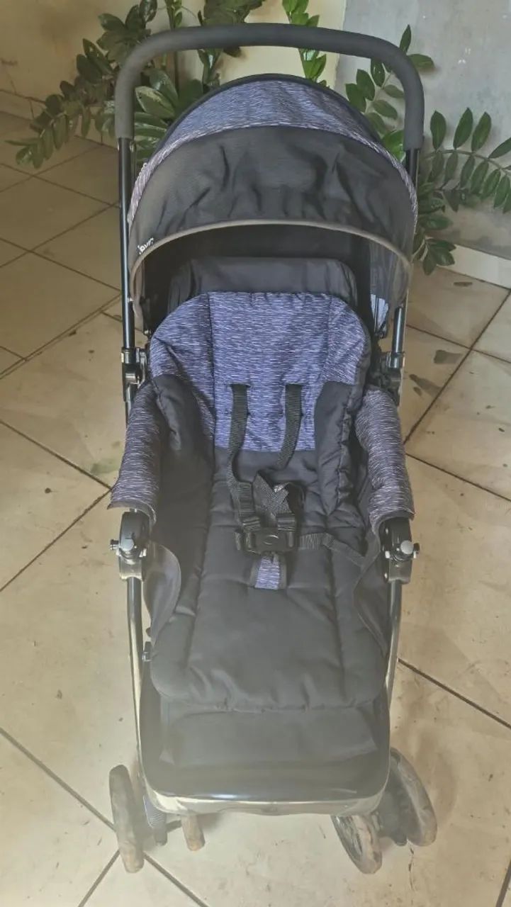 Carrinho de bebê + bebê conforto 300,00  - Foto 5