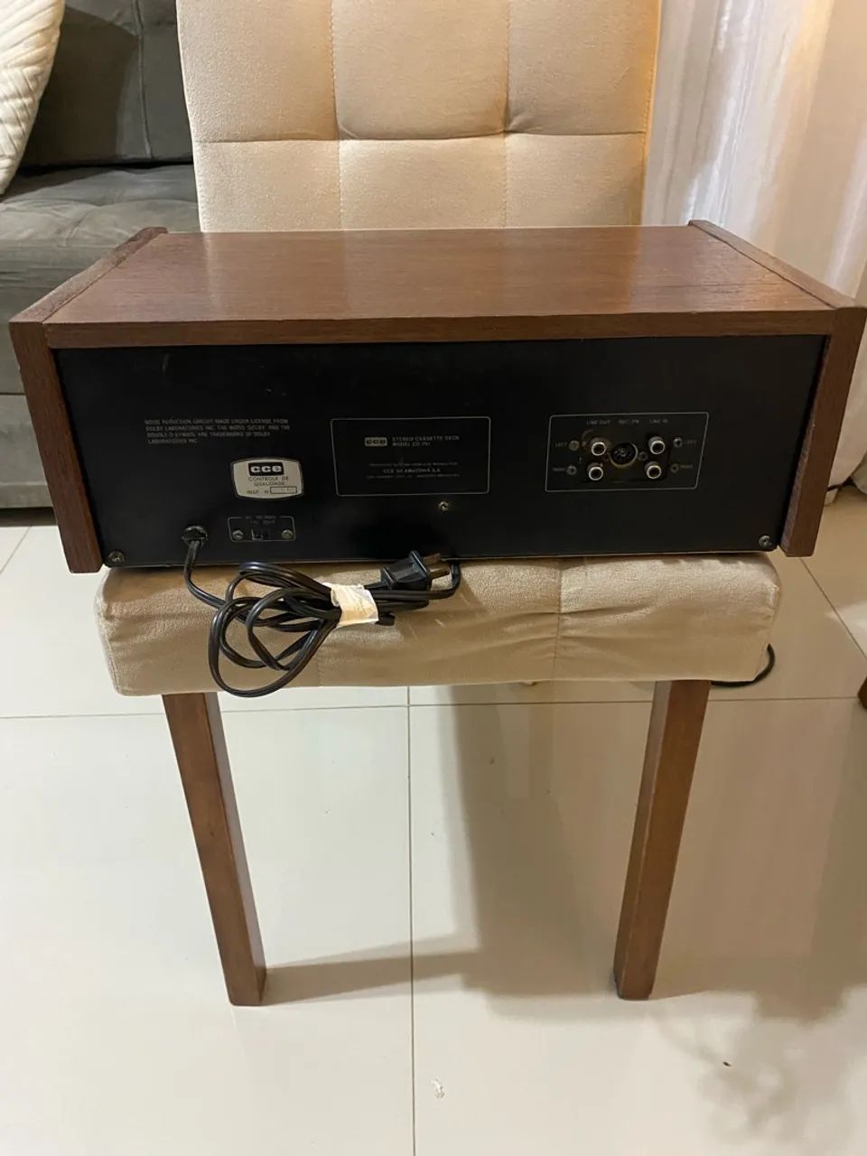 Tape Deck CCE Collaro  - Foto 3