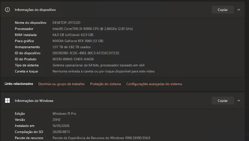 PC GAMER - Intel i9 + 64GB RAM + RTX 3060 12GB - Foto 3