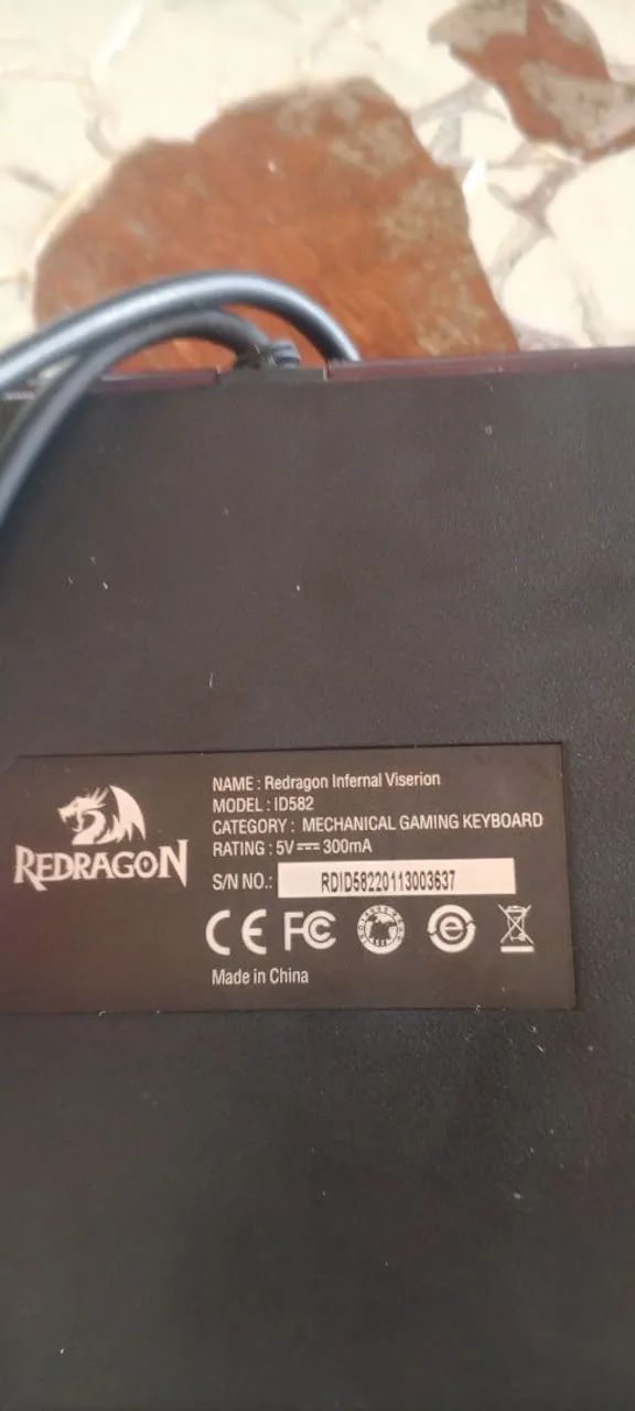 Teclado mecânico da redragon Infernal - Foto 2