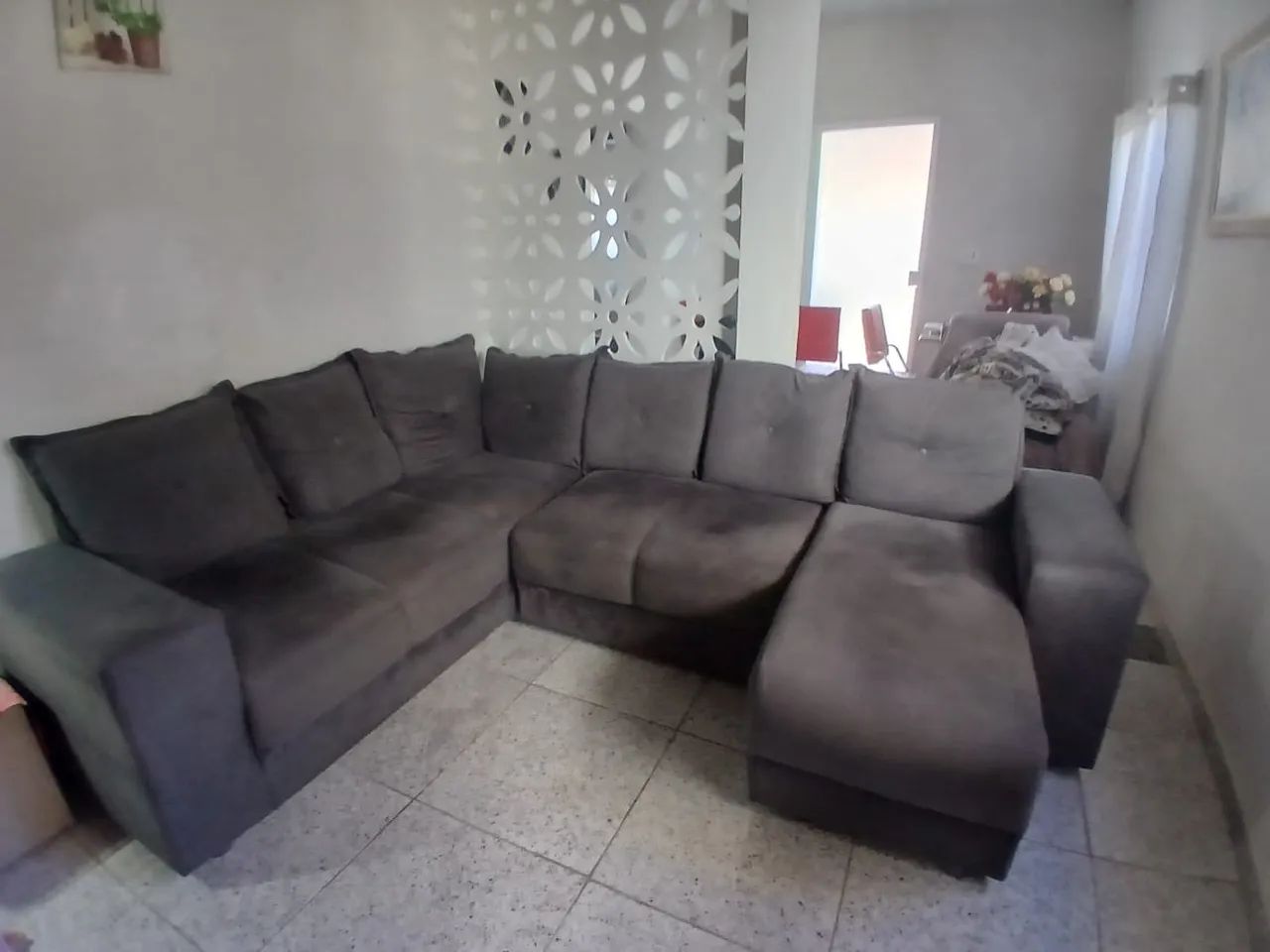 Vendo sofá 7 lugares 