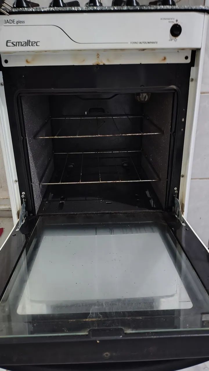 Fogão Esmaltec 4 bocas elétrico com tampo de vidro - Foto 3