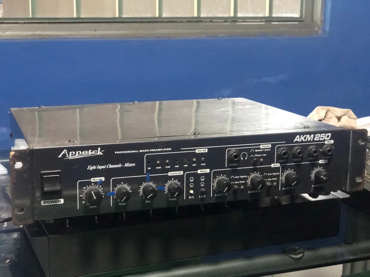 MESA DE SOM E AMPLIFICADOR  - Foto 5