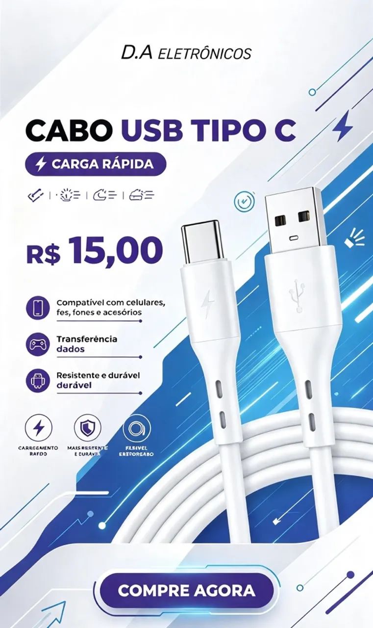 cabo usb-tipo c