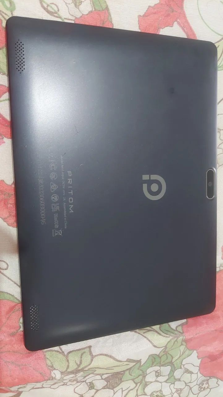 Tablet 10 polegadas da pritom 2 de gingas ram,com capa e carregador. Meu  zap *89 - Foto 5