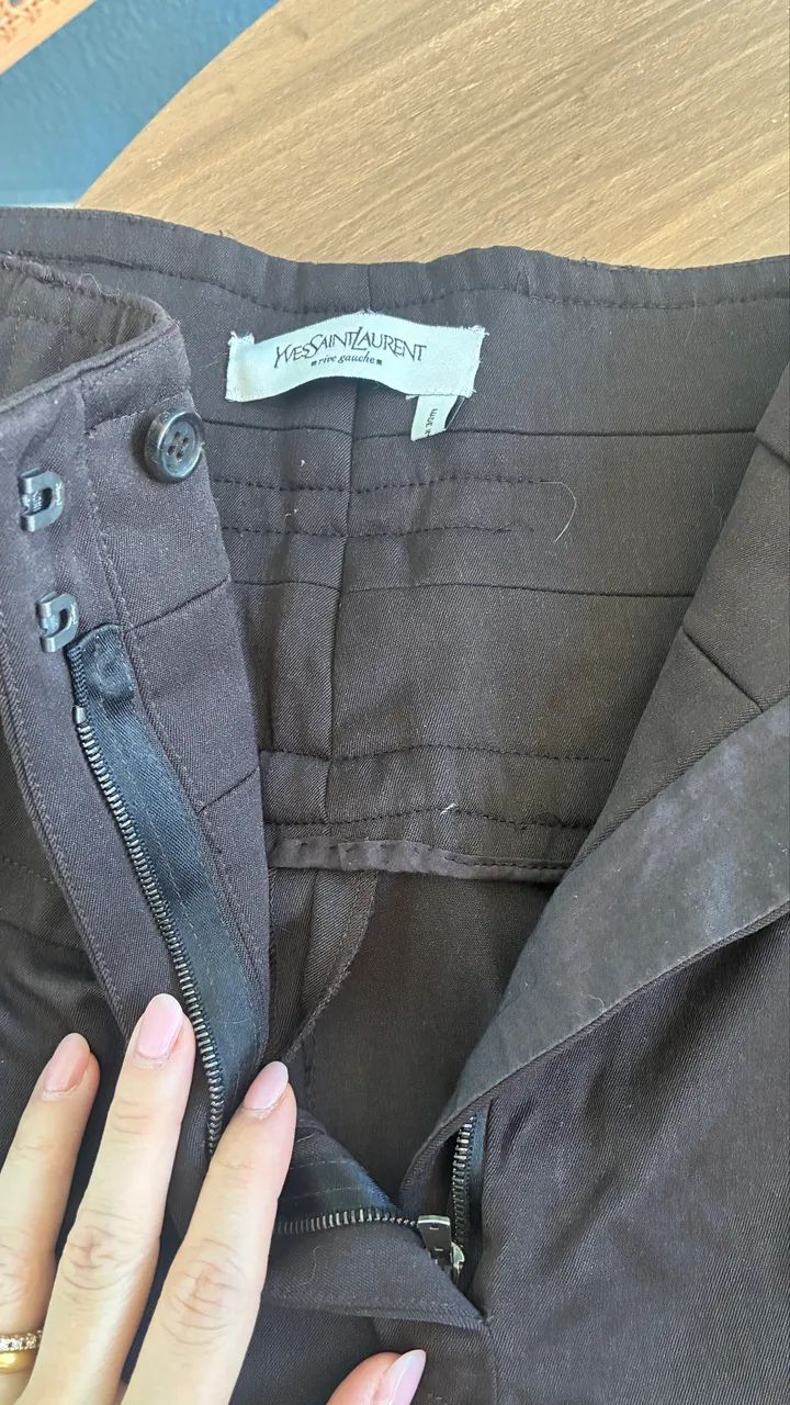 Calça marrom  - Foto 2