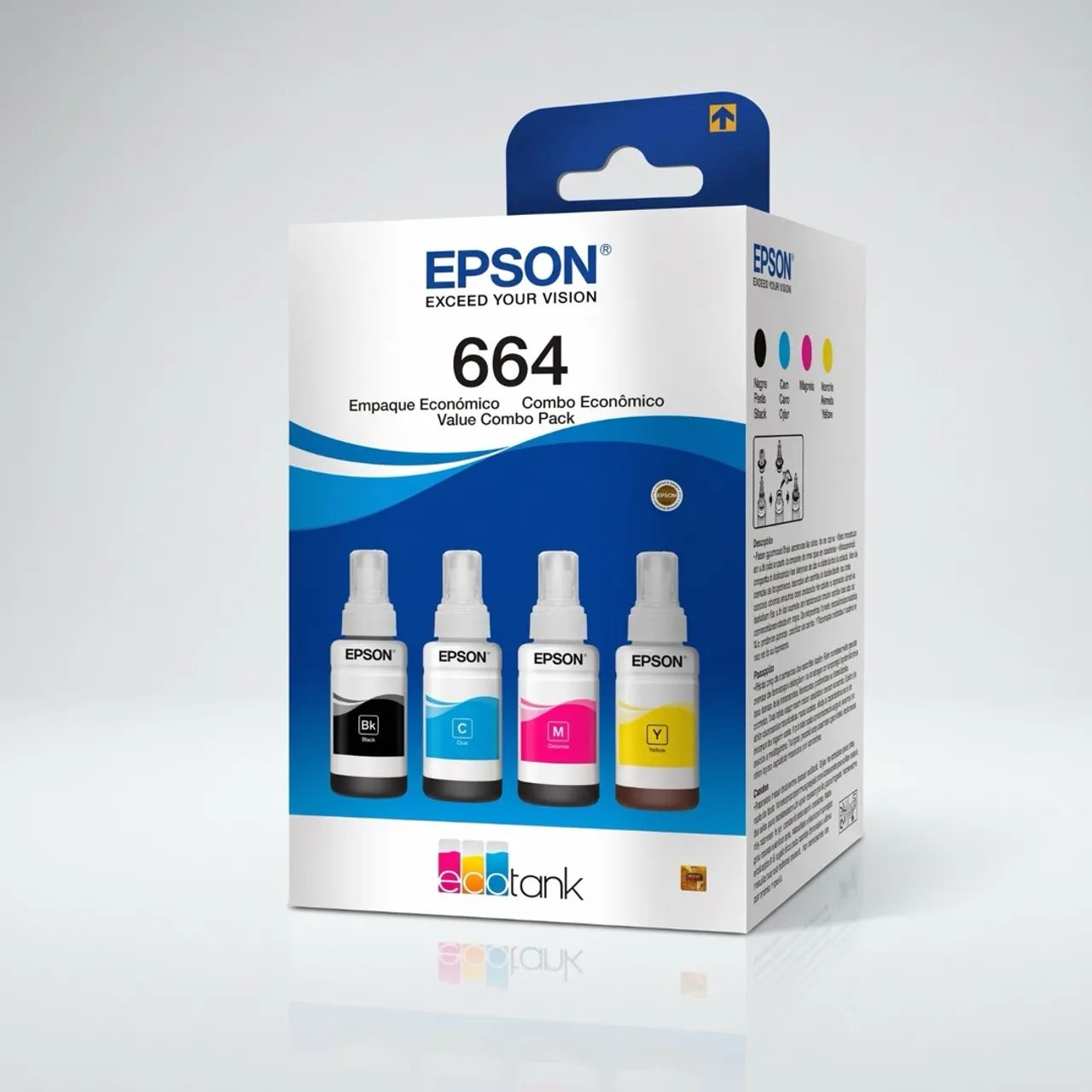 KIT EPSON 664 ORIGINAL  - Foto 2