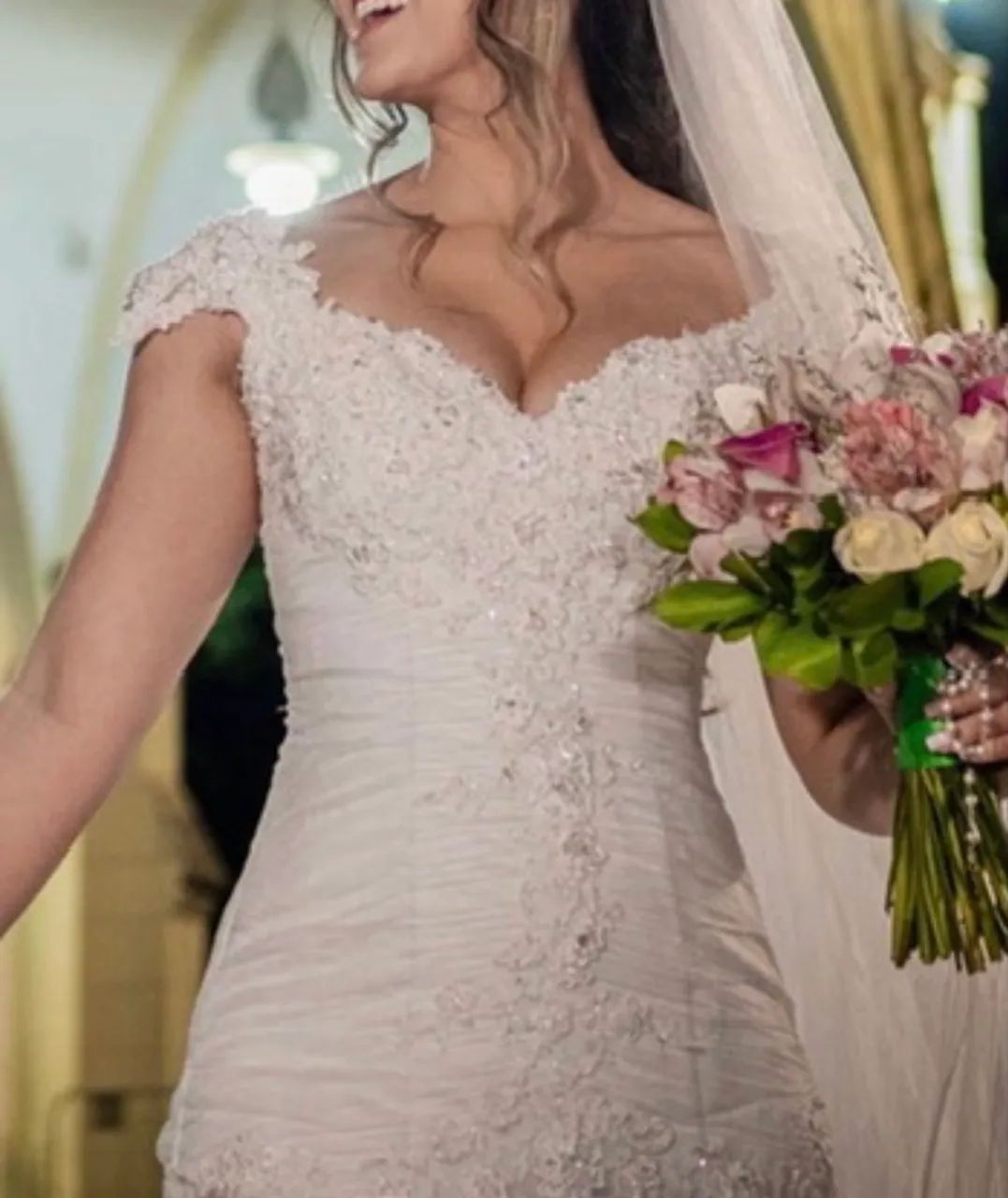 Vestido de noiva sereia pp - Foto 2