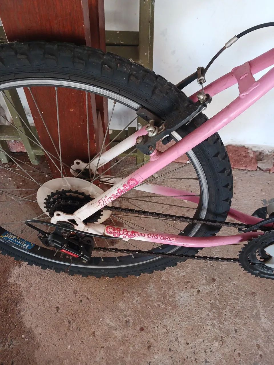 Bicicleta Houston Rosa Aro24 LINDAAA - Foto 3