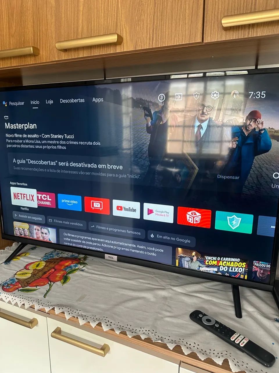 SMARTV 43 semi nova Android  - Foto 4