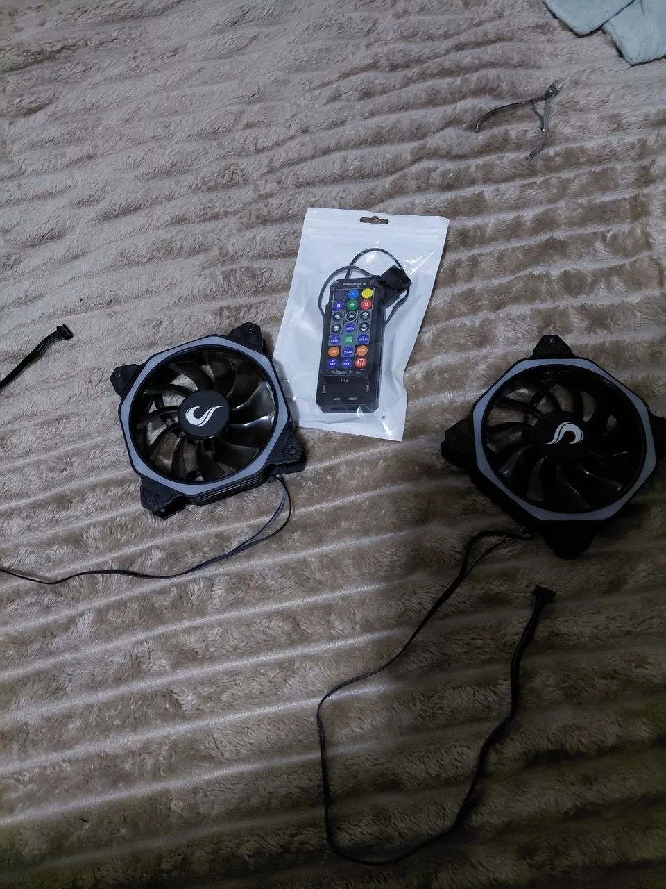 Kit 2 fans e controladora