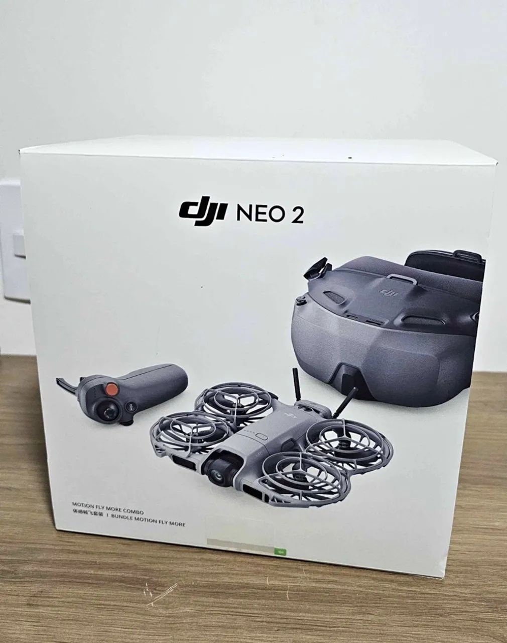 Drone dji neo 2 combo + óculos Google n3 e Motion 
