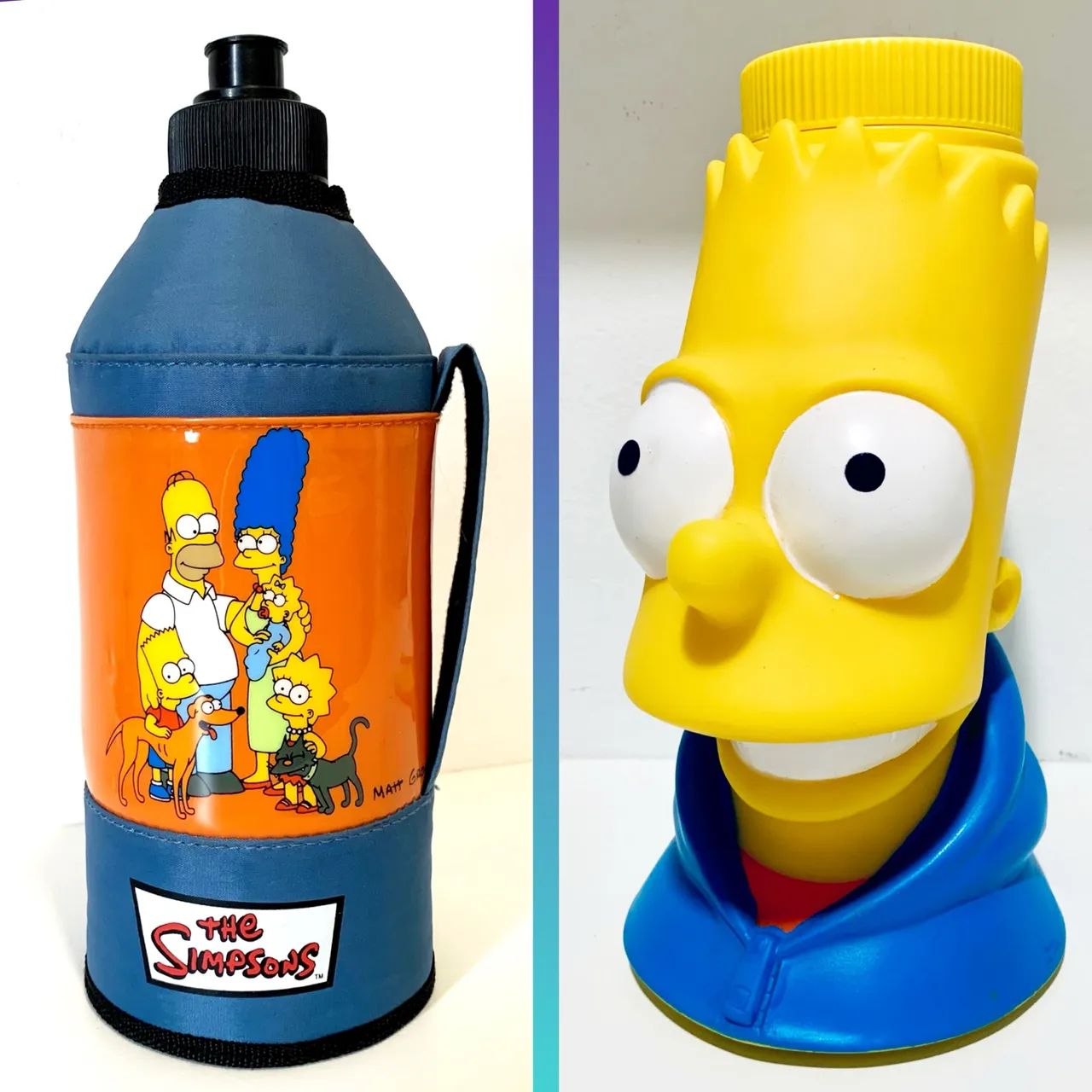 Lote Simpsons: Copo + Garrafa - Original