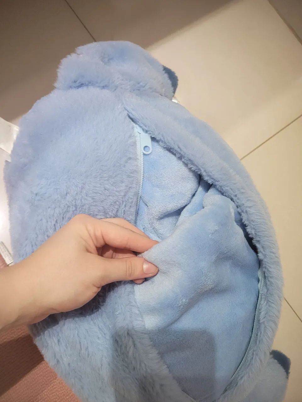 almofada stitch original disney com cober kawaiitor interno - Foto 3