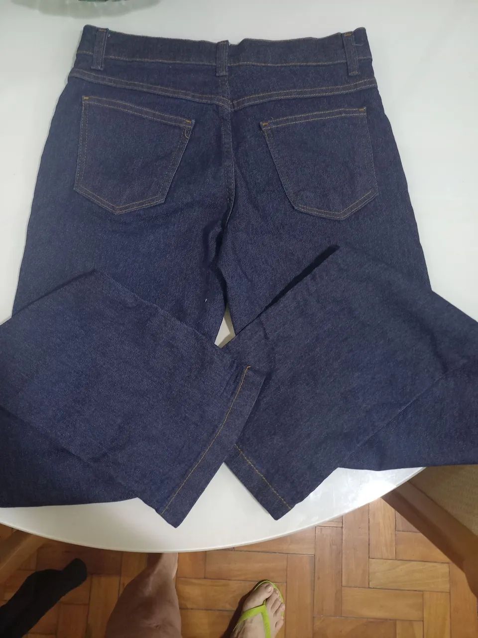 CALÇA JEANS INFANTIL "M" - Foto 2