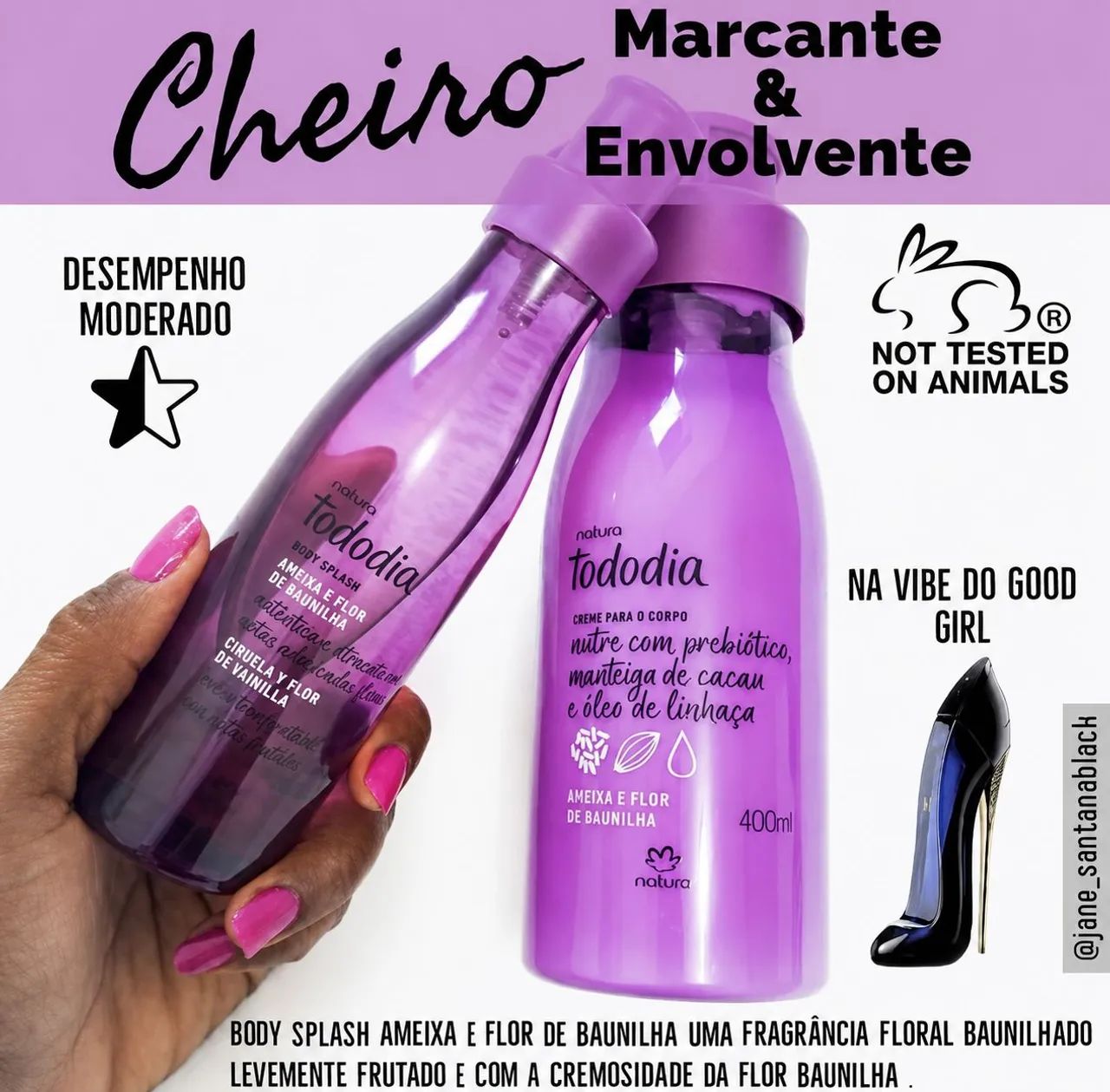 Kit Ameixa e Flor de Baunilha-Natura