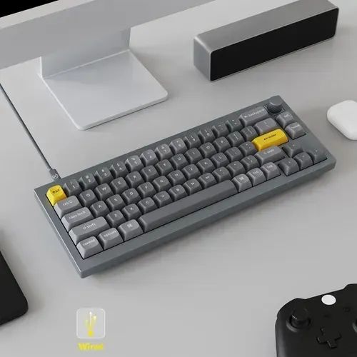 Teclado Mecânico Keychron Q2 QMK 65% com Knob - Gateron G Pro