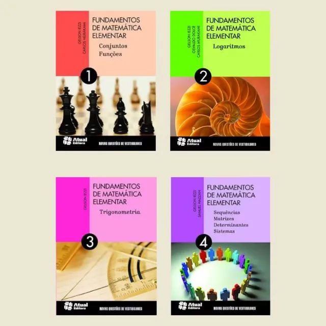 Coleção completa de fundamentos de matemática exemplar