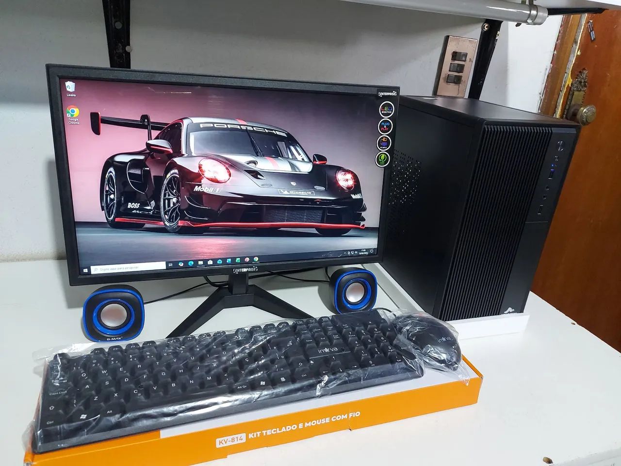 Pc Computador Completo intel Core i5 Monitor LED 20 Polegadas. Novo - Foto 4