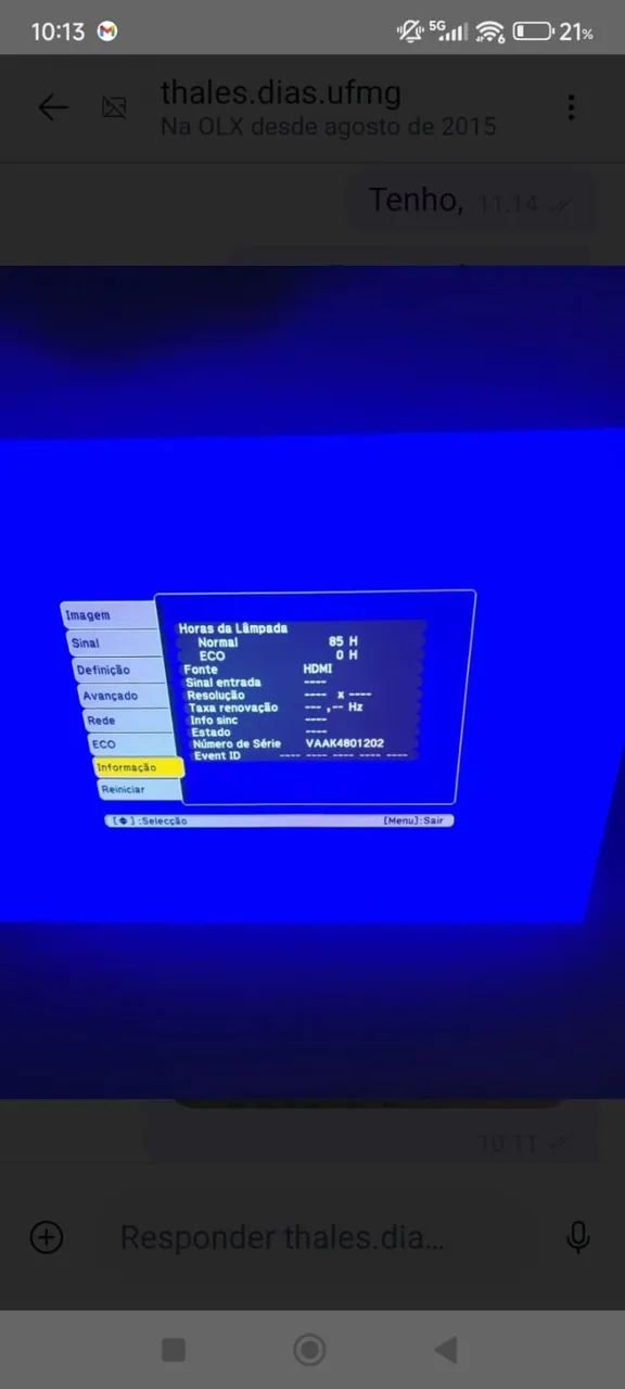 Projetor Epson X24+ ( pack + controle remoto +disp USB wifi + cabos) - Foto 2