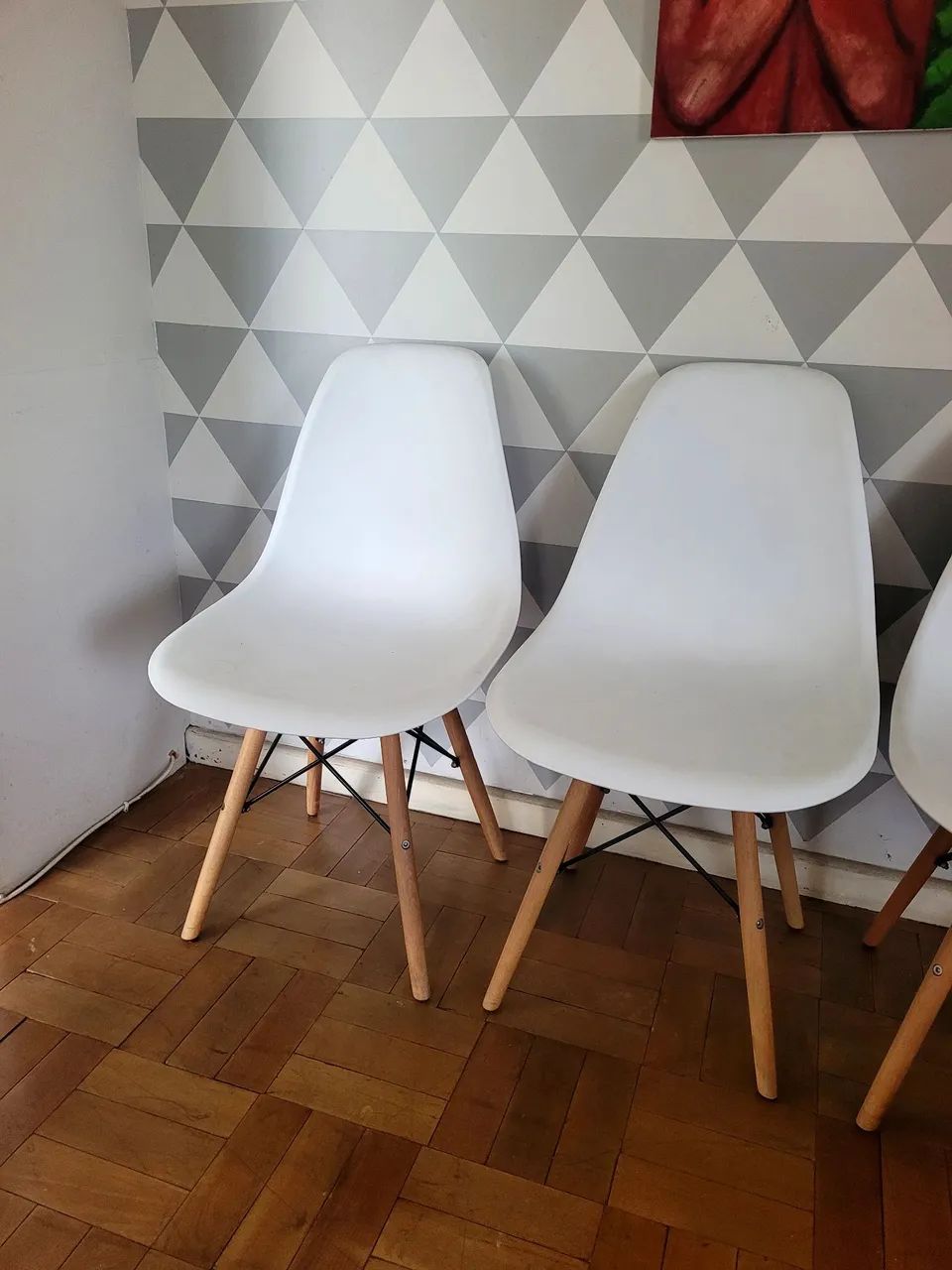 4 Cadeiras Eiffel - Branca - Foto 3