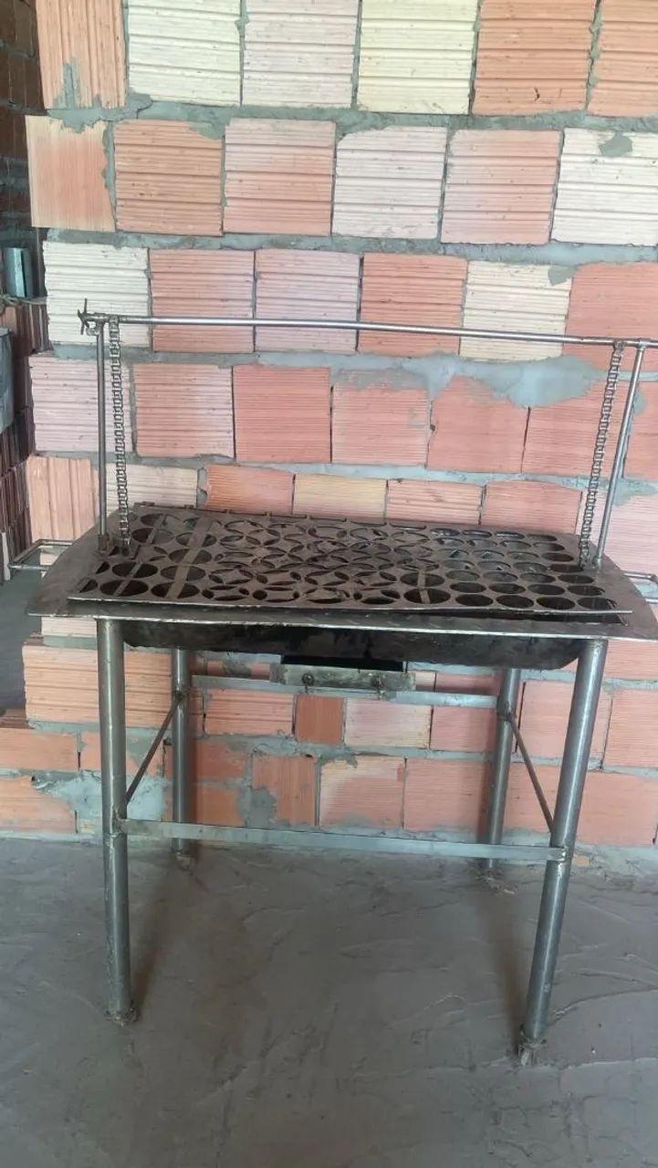 Churrasqueira com rodinhas inox - Foto 2