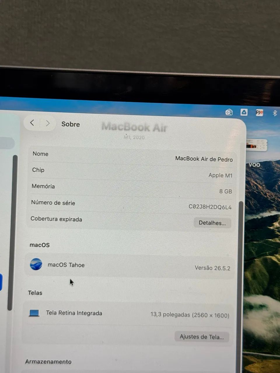 MAC BOOK AIR M1 8GB RAM 256 GB SSD 13,3 POLEGADAS  - Foto 2