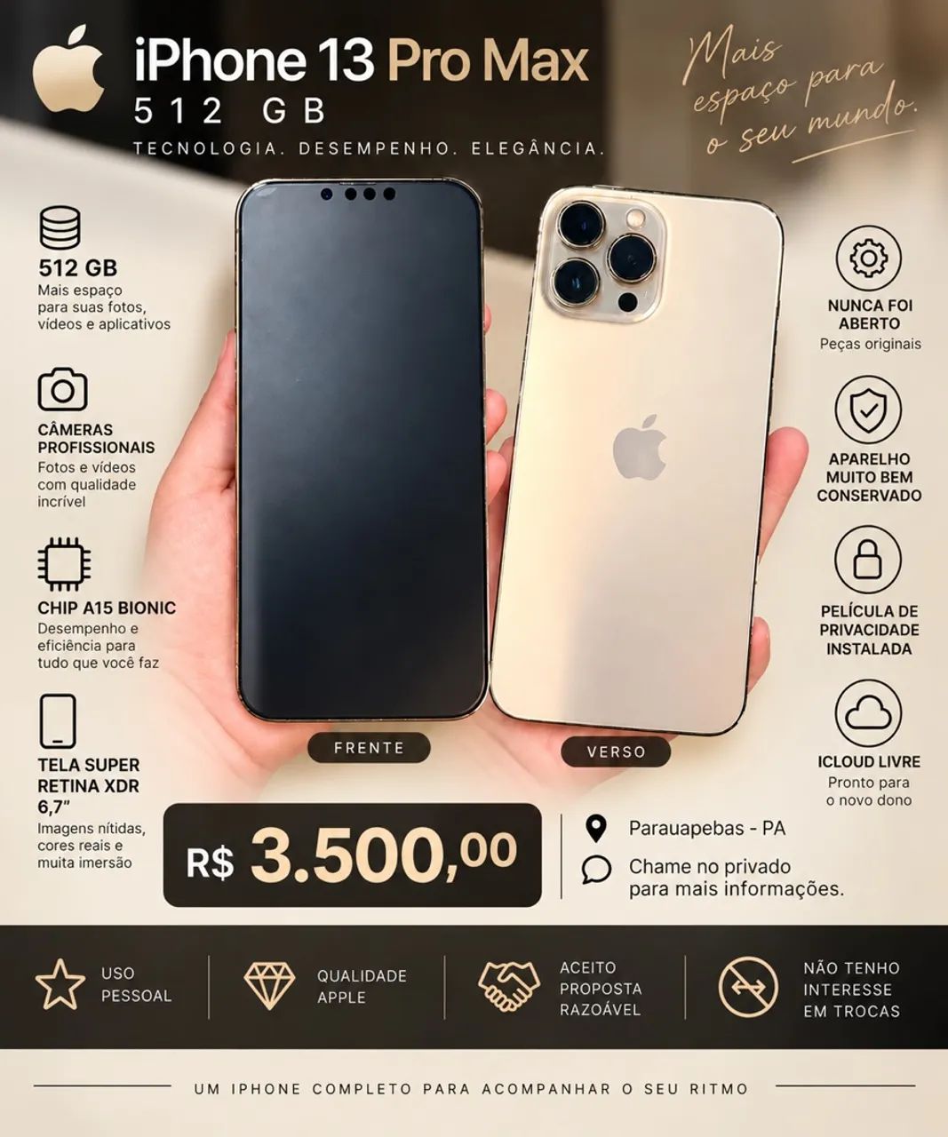 iPhone 13 Pro Max 512 Gb  - Foto 3