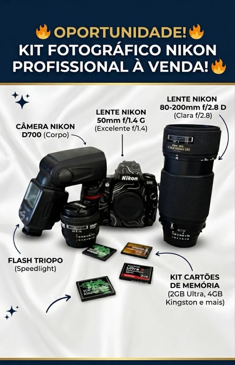 Nikon Kit Esportivo 