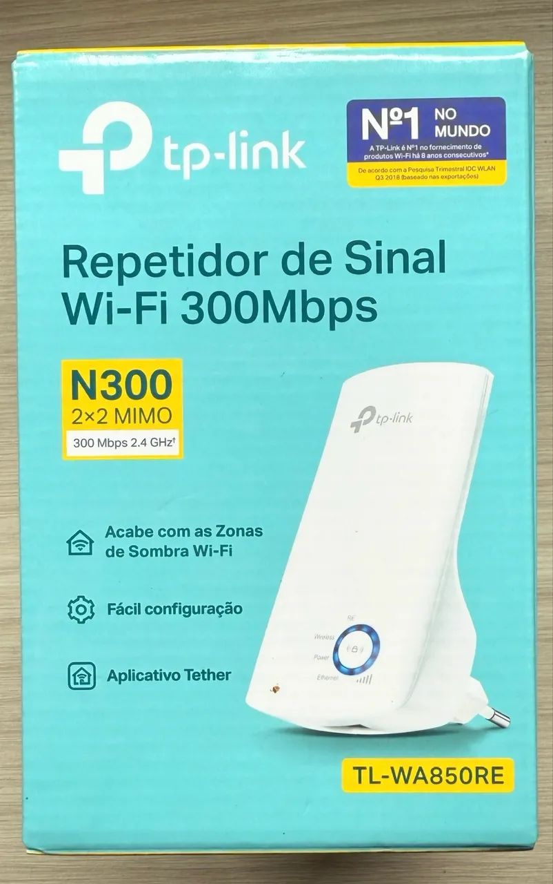 Repetidor de sinal wi-fi tp-link