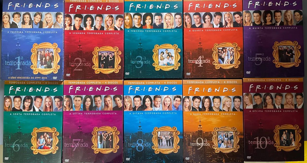 DVDs Friends - Todas as temporadas e o Episódio Final - Foto 4