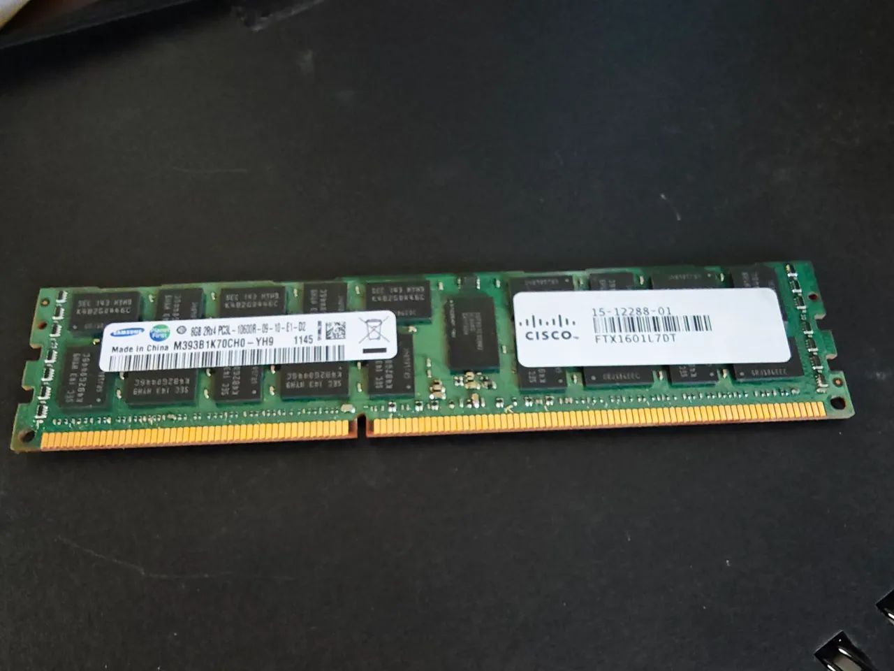 Memória RAM ddr3 8gb para servidor xeon