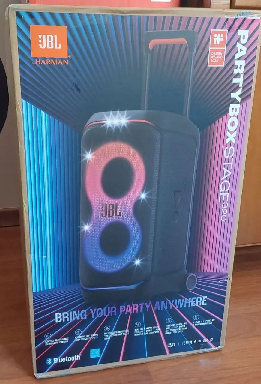 Partybox stage 320 JBL nova na caixa original lacrada  - Foto 2