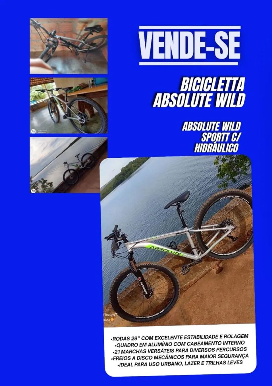 Bicicleta wild 2x9
