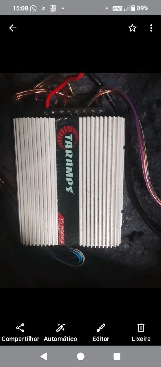 Sub Bravox com módulo taramps - Foto 5