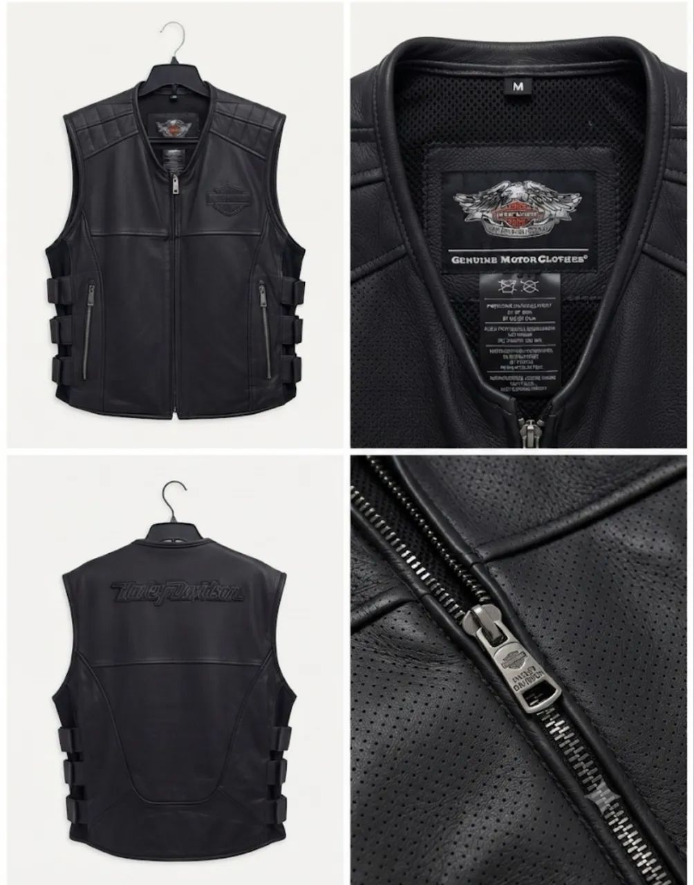 Harley Davidson Colete Vintage 