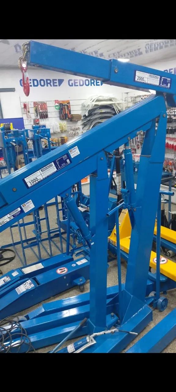 GIRAFA HIDRÁULICA 1000KG C/ PROLONGADOR BOVENAU - Foto 2