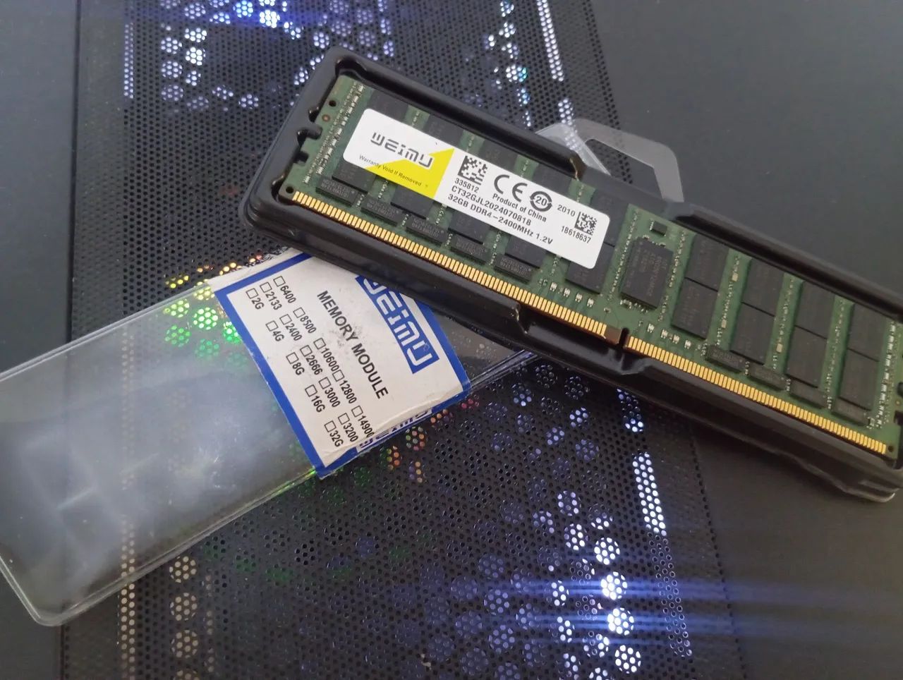 Memória RAM 32GB DDR4 2400MHz - Memória RAM - Vila Nova Bonsucesso