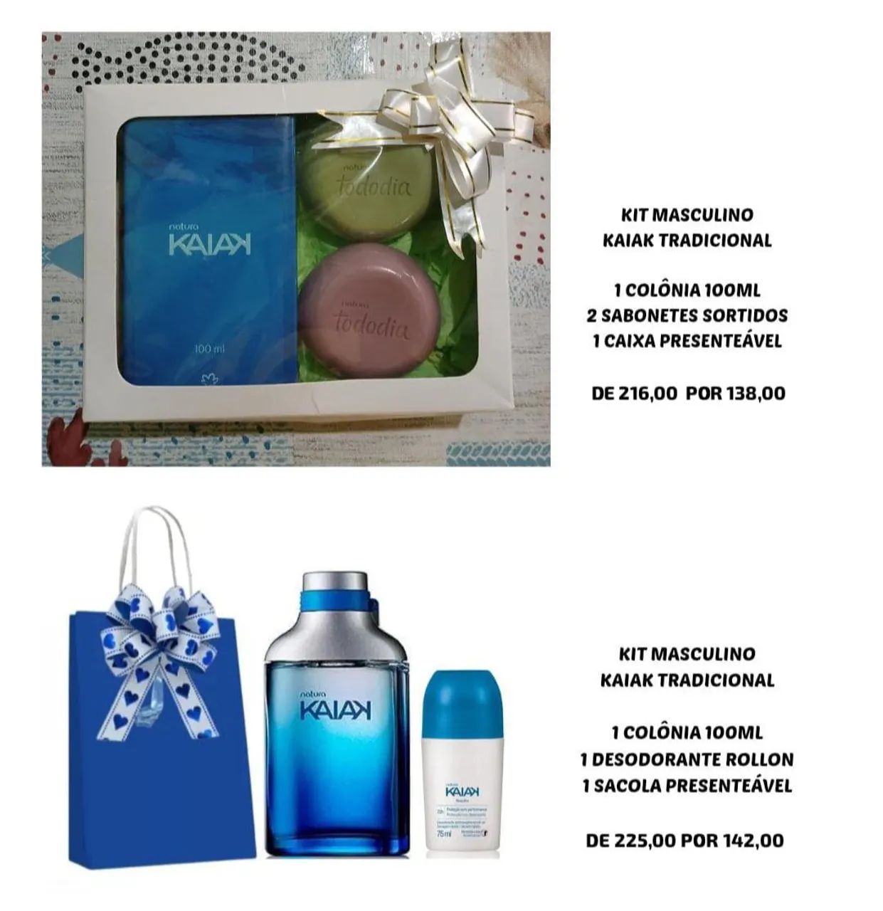 Kits Masculinos Natura e Avon  - Foto 5