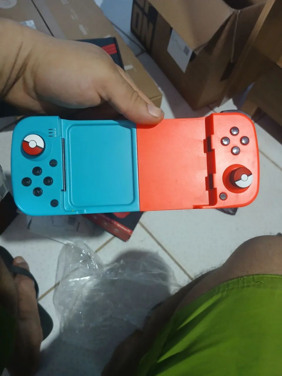 Controle Bluetooth para CELULAR, PC, Smart TV, Switch, Play 3 e Play 4 - Foto 3