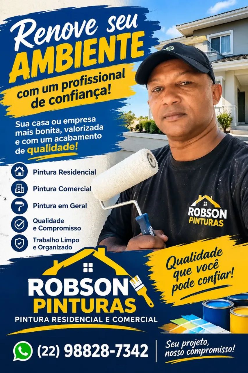 PINTURA RESIDENCIAL E COMERCIAL 
