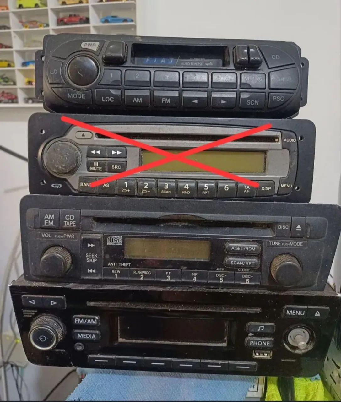 Lote CD players originais ( Multimarcas) - Foto 2