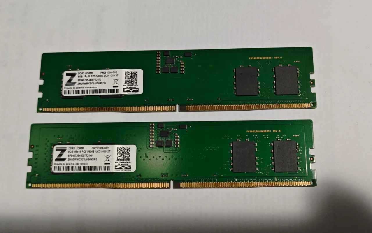 Kit 16gb (2x 8gb) Memória Ram Kingston Ddr4 2666mhz Desktop