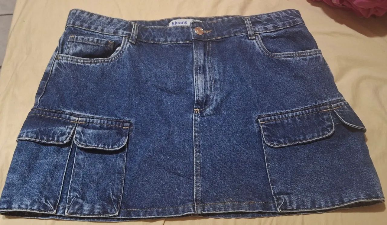 Saia jeans 